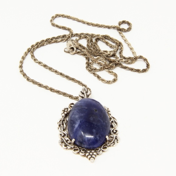 kabana Jewelry - Vintage KABANA Sterling Silver with Blue Lapis
